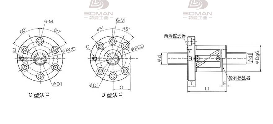 KURODA GR3605ES-CAPR 日本黑田精工丝杠钢珠安装方法