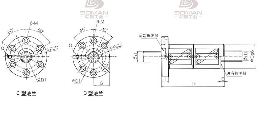 KURODA GR5010BD-DALR 日本黑田精工丝杆如何