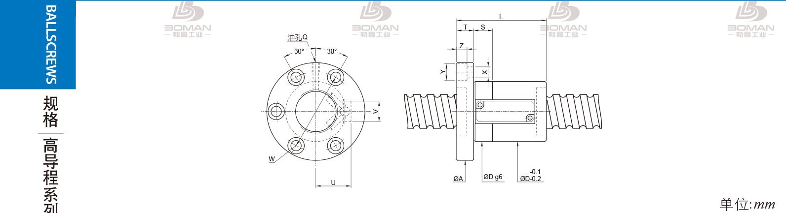 PMI FSVE8010-5 PMI丝杆导轨超薄型号