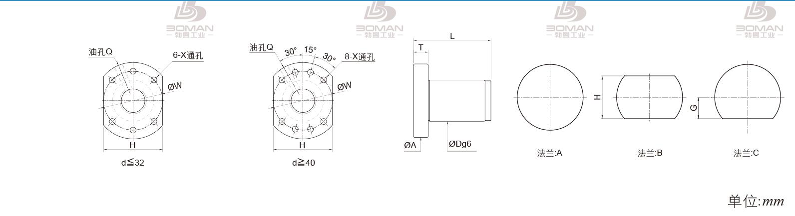 PMI FSDU4005B-4.0P pmi丝杆广州经销商
